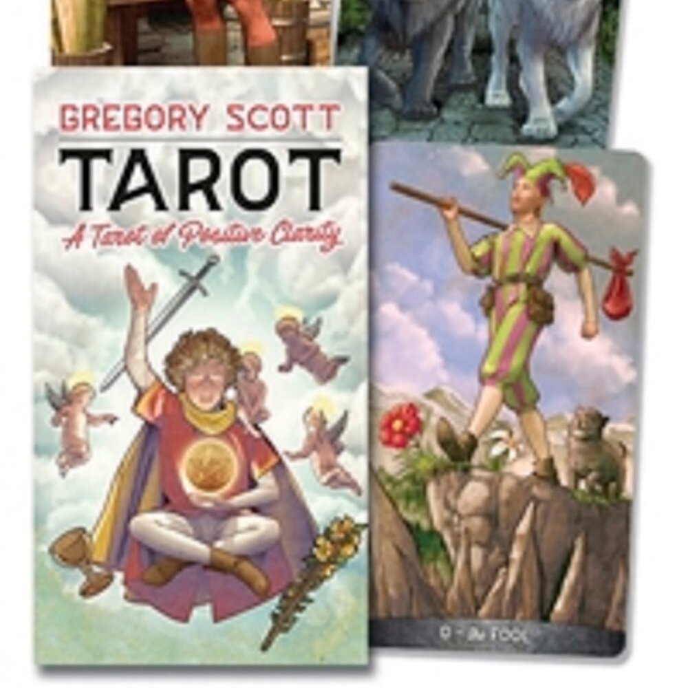 Gregory Scott Tarot Deck,  Sat Under the Texas 100% total solar eclipse on April